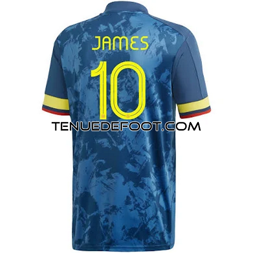 maillot James 10 Colombie 2019-2020 exterieur