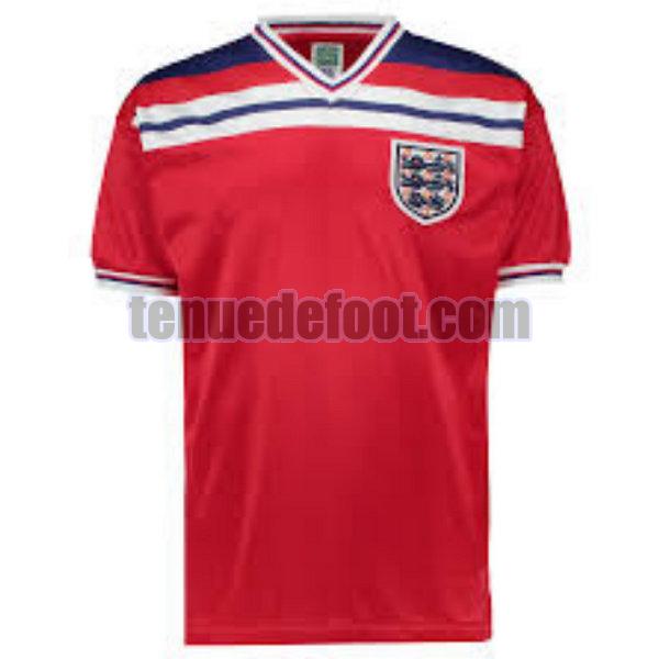 maillot angleterre 1982 exterieur rouge