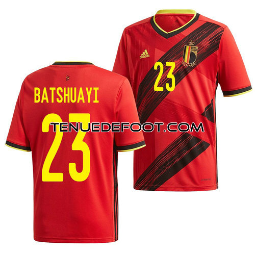maillot batshuayi 23 belgique mondial 2019-2020 domicile