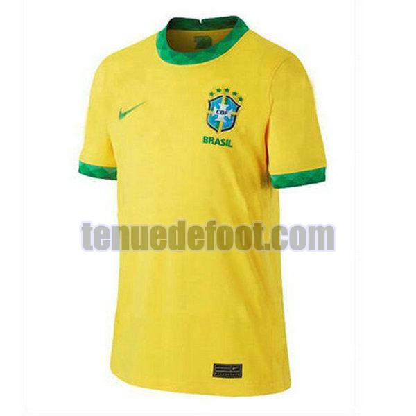maillot brésil 2020 domicile jaune