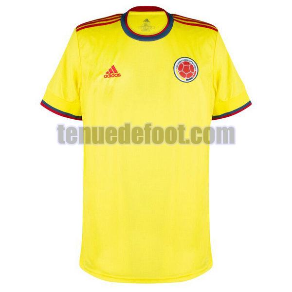 maillot colombie 2021 2022 domicile jaune jaune