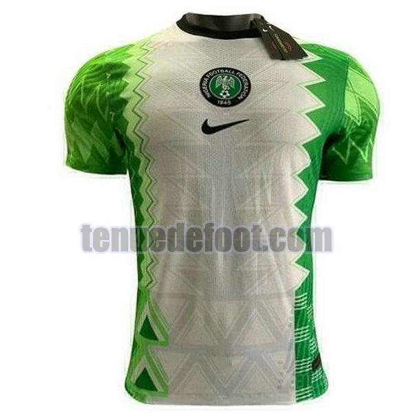 maillot nigeria 2020 domicile vert-blanc
