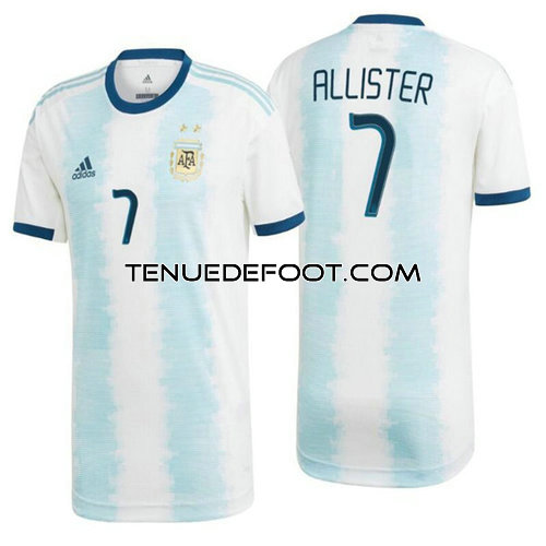 maillot Allister 7 argentine 2019-2020 domicile