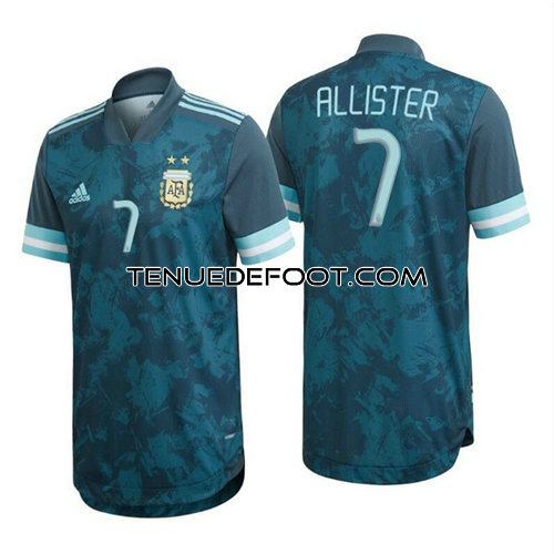 maillot Allister 7 argentine 2019-2020 exterieur