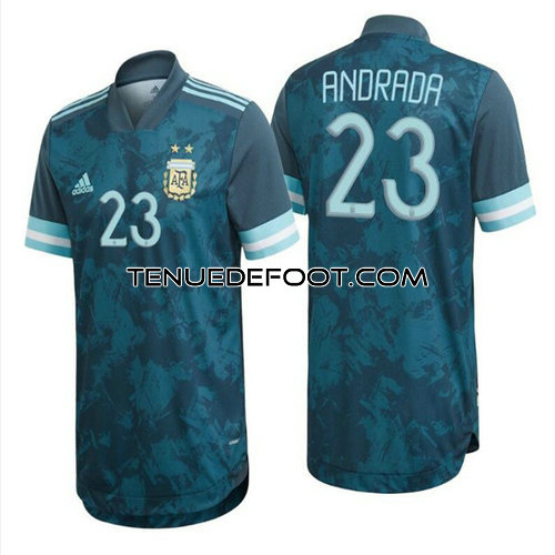 maillot Andrada 23 argentine 2019-2020 exterieur