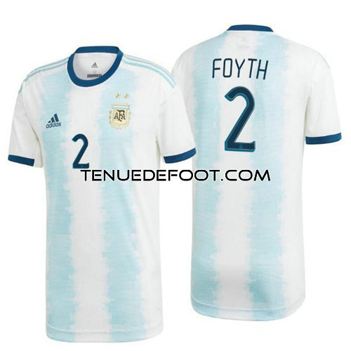 maillot Foyth 2 argentine 2019-2020 domicile