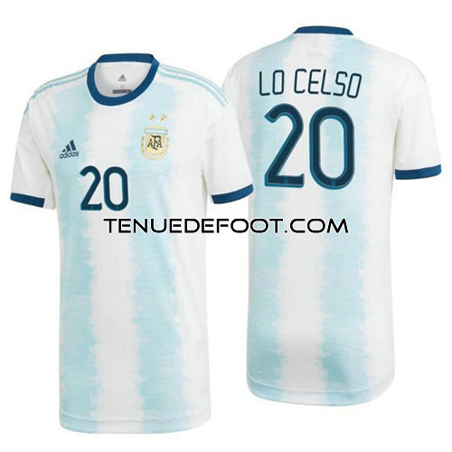 maillot Lo Celso 20 argentine 2019-2020 domicile