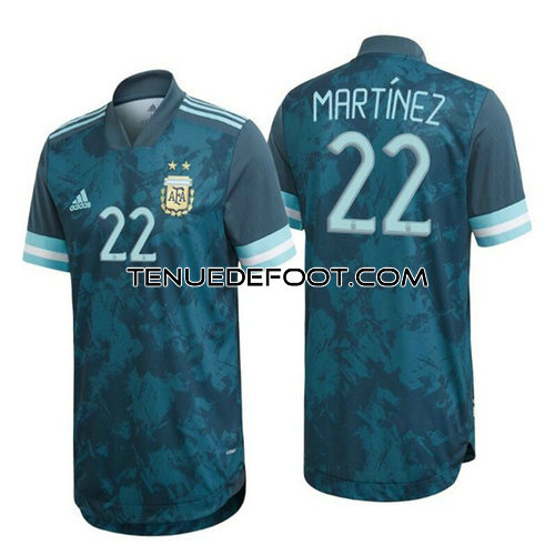 maillot Martínez 22 argentine 2019-2020 exterieur