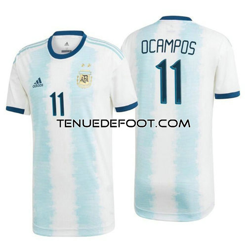 maillot Ocampos 11 argentine 2019-2020 domicile