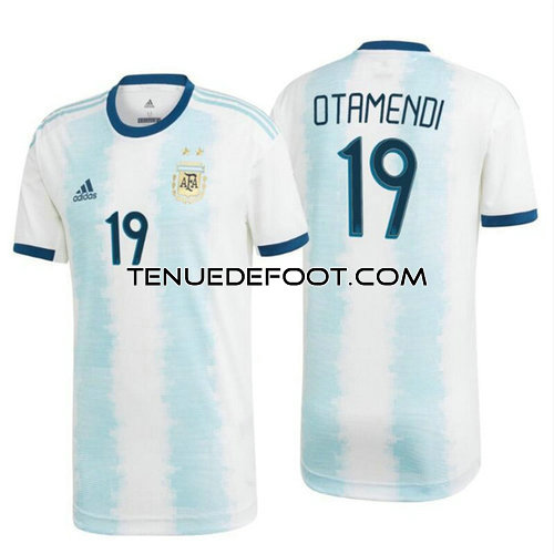 maillot Otamendi 19 argentine 2019-2020 domicile