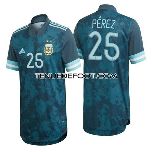 maillot Pérez 25 argentine 2019-2020 exterieur