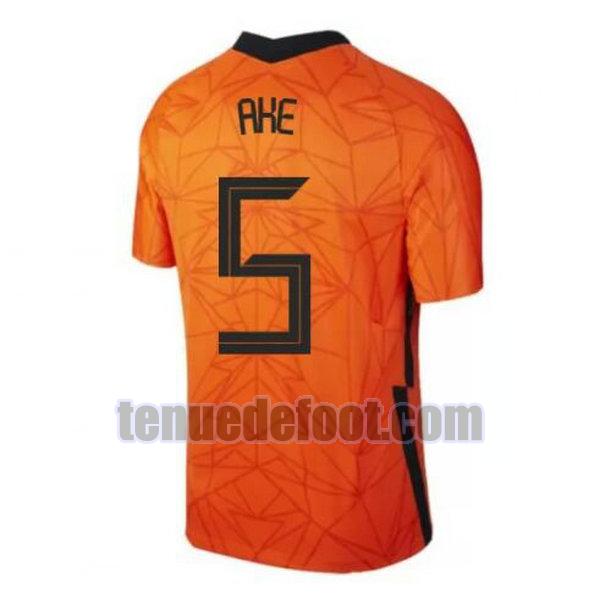 maillot ake 5 hollande 2020 domicile orange