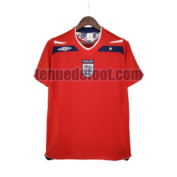 maillot angleterre 2008 2010 domicile rouge rouge