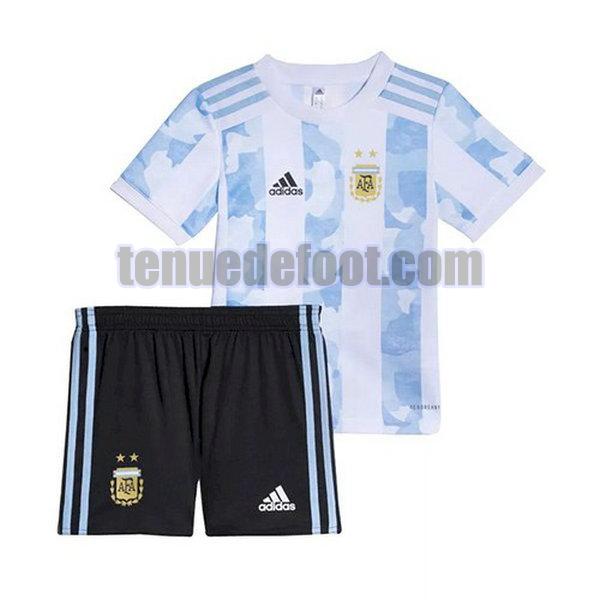 maillot argentine 2021 2022 domicile enfants bleu blanc bleu blanc