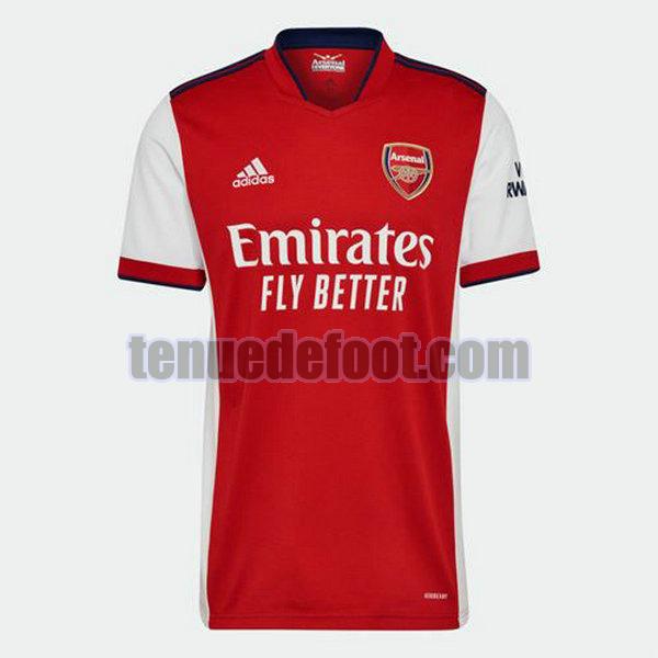 maillot arsenal 2021 2022 domicile rouge rouge