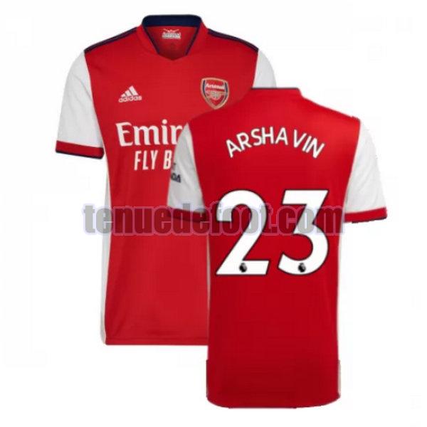 maillot arshavin 23 arsenal 2021 2022 domicile rouge rouge