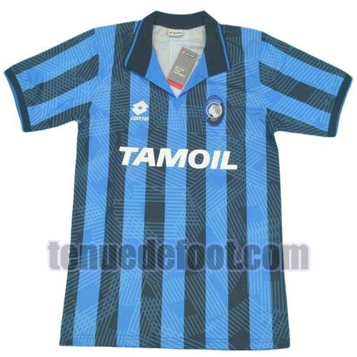 maillot atalanta bergame 1991 domicile manche courte bleu