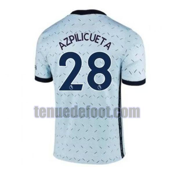 maillot azpilicueta 28 chelsea 2020-2021 exterieur bleu