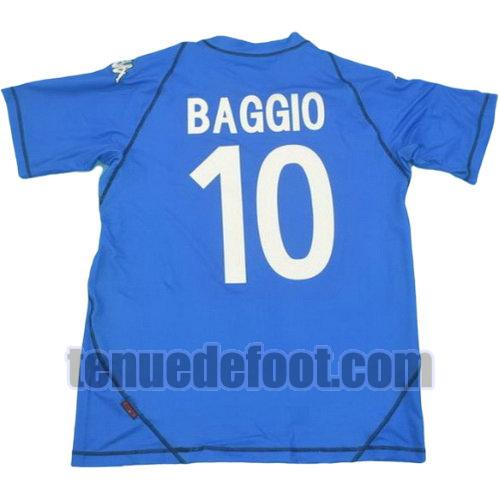 maillot baggio 10 brescia calcio 2003-2004 exterieur bleu
