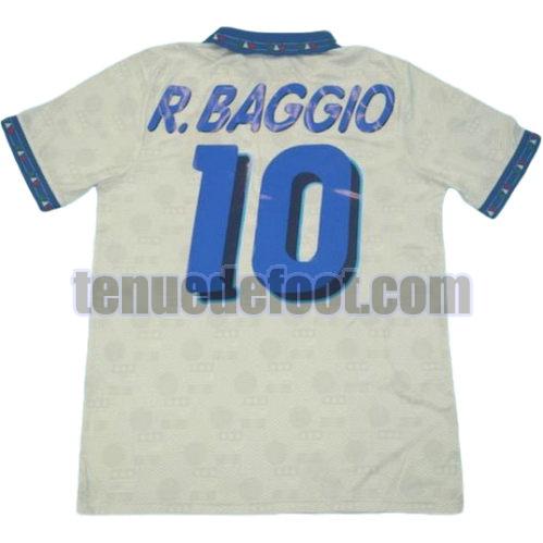 maillot baggio 10 italie coupe du monde 1994 exterieur blanc