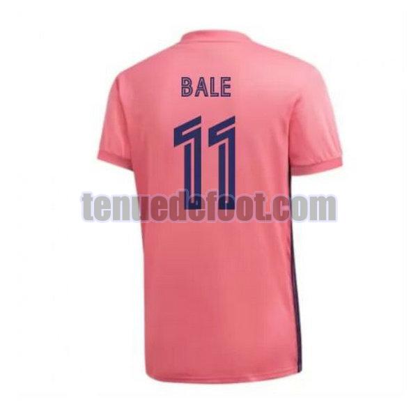 maillot bale 11 real madrid 2020-2021 exterieur rose