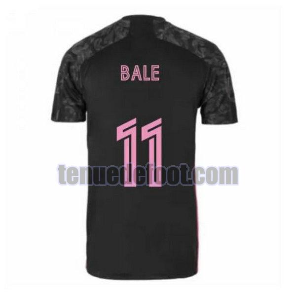 maillot bale 11 real madrid 2020-2021 troisième noir noir
