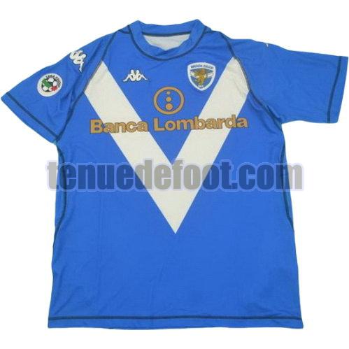 maillot brescia calcio lega 2003-2004 exterieur manche courte bleu