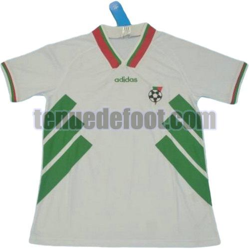 maillot bulgarie coupe du monde 1994 domicile manche courte blanc