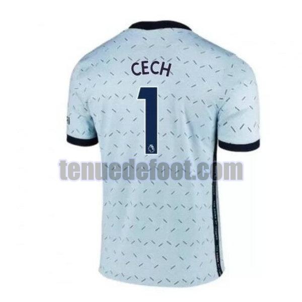 maillot cech 1 chelsea 2020-2021 exterieur bleu