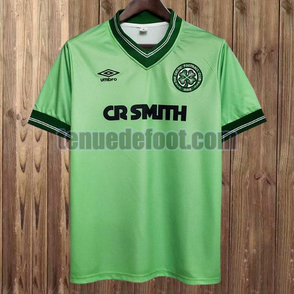 maillot celtic glasgow 1984-1986 exterieur vert vert