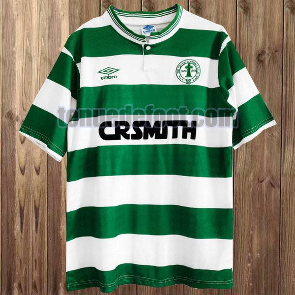 maillot celtic glasgow 1987-1988 domicile vert vert