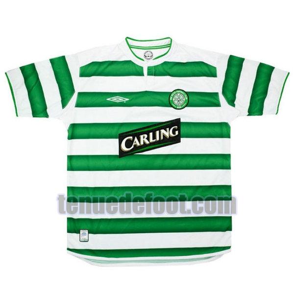 maillot celtic glasgow 2003-2004 domicile vert vert