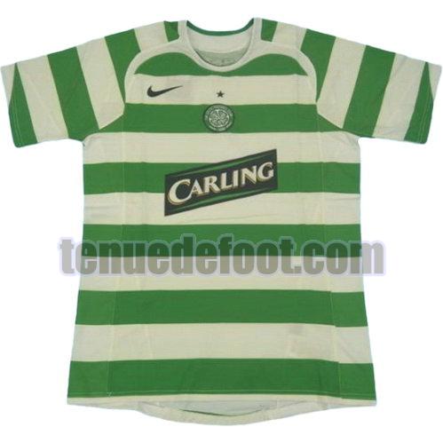 maillot celtic glasgow 2005-2006 domicile manche courte vert blanc