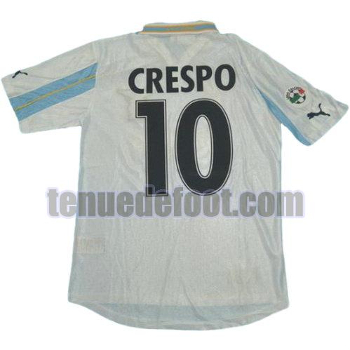 maillot crespo 10 ss lazio 2000-2001 domicile bleu