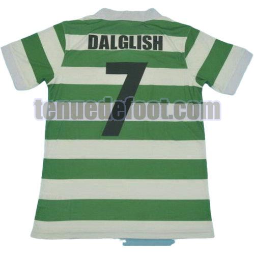maillot dalglish 7 celtic glasgow 1980 domicile vert blanc