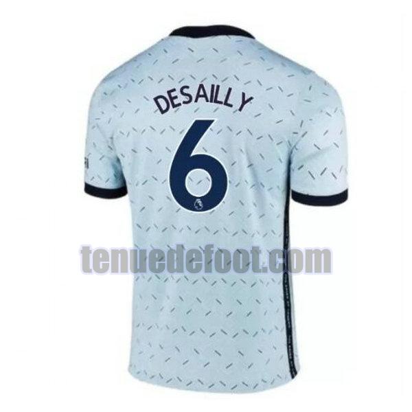 maillot desailly 6 chelsea 2020-2021 exterieur bleu