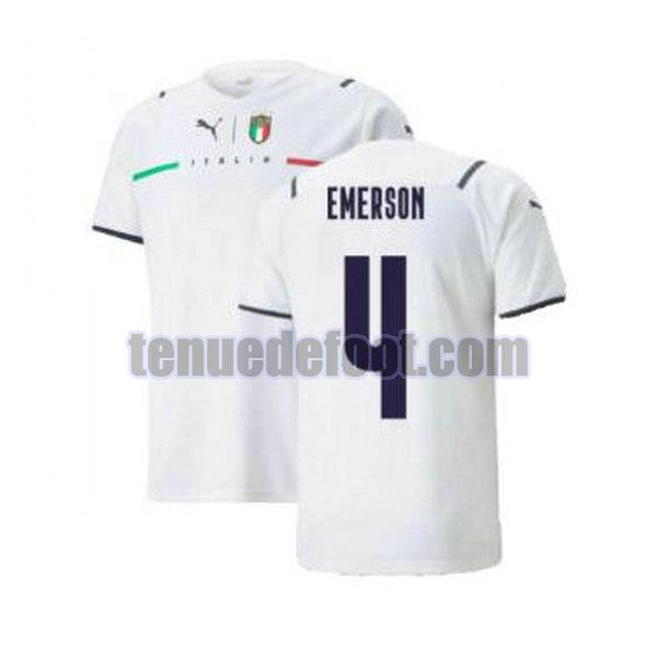 maillot emerson 4 italie 2021 2022 exterieur blanc blanc