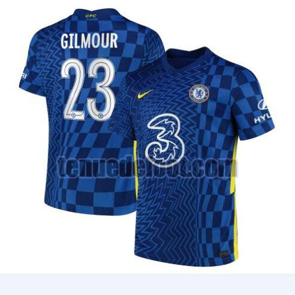 maillot gilmour 23 chelsea 2021 2022 domicile bleu bleu