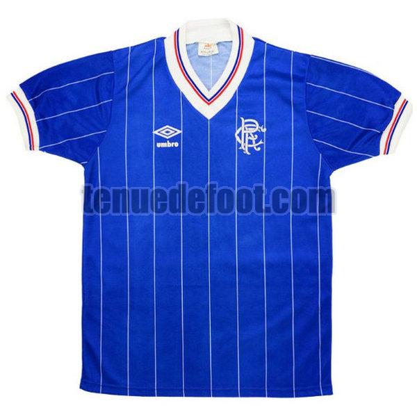 maillot glasgow rangers 1982-1983 domicile bleu bleu