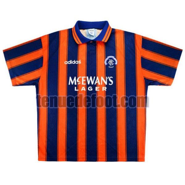 maillot glasgow rangers 1993-1994 exterieur orange orange