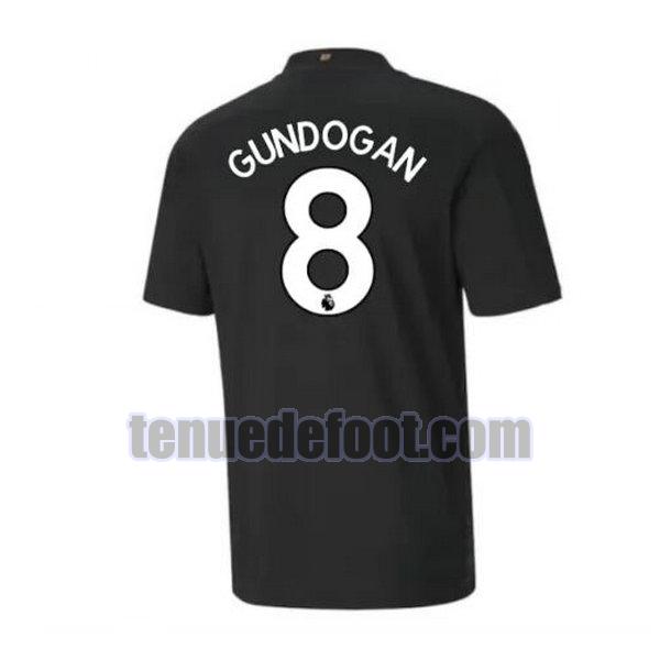 maillot gundogan 8 manchester city 2020-2021 exterieur bleu