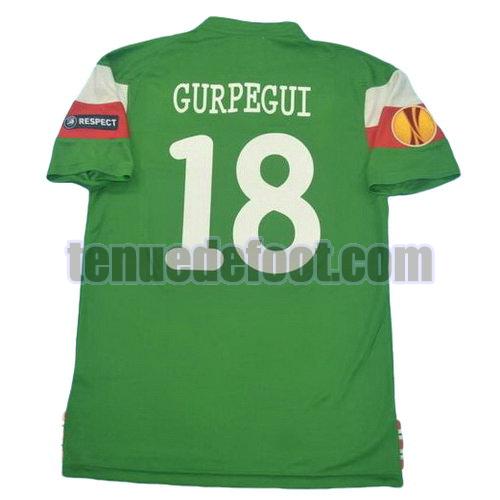 maillot gurpegui atlético de madrid 2011-2012 exterieur vert