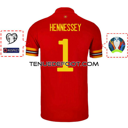 maillot hennessey 1 galles mondial 2019-2020 domicile