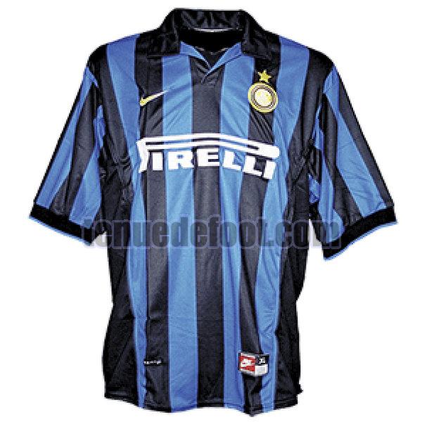 maillot inter milan 1998-1999 domicile bleu