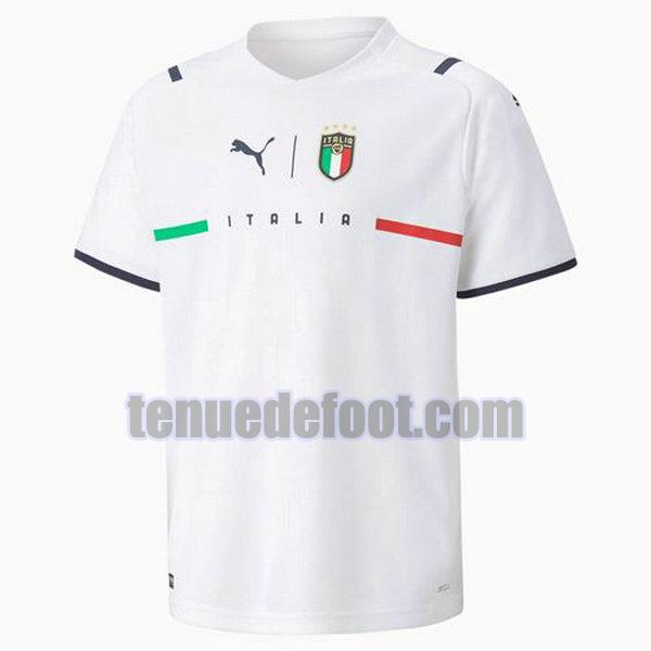 maillot italie 2021 2022 exterieur blanc blanc