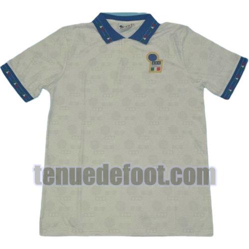 maillot italie coupe du monde 1994 exterieur manche courte blanc