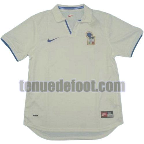 maillot italie coupe du monde 1998 exterieur manche courte blanc
