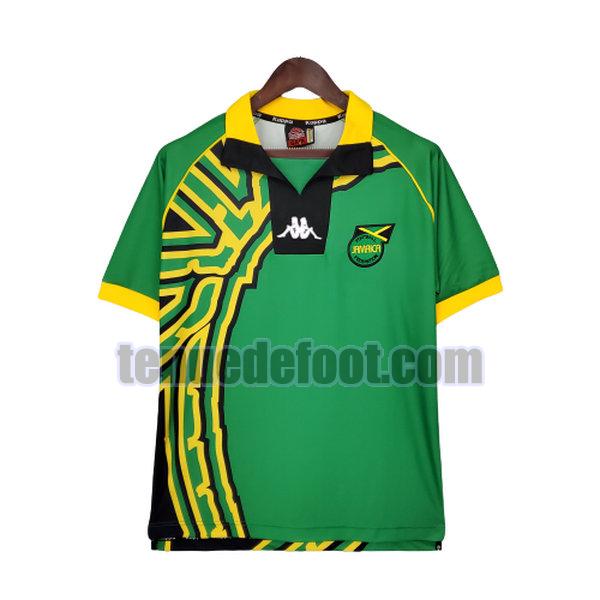 maillot jamaica 1998 exterieur vert vert