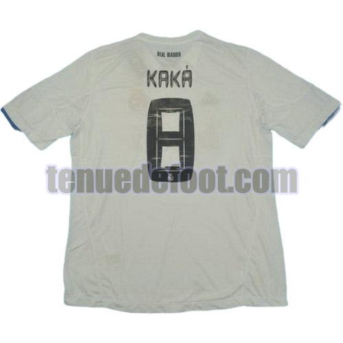 maillot kaka 8 real madrid 2010-2011 domicile blanc