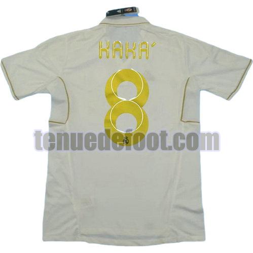 maillot kaka 8 real madrid 2011-2012 domicile blanc